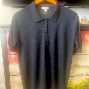 Women’s Burberry Brit Knit Polo, Size Medium